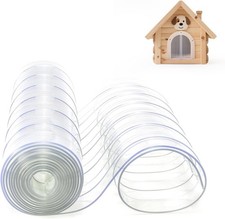 Plastic Vinyl Door Flaps for DIY Dog House- 8 ft x 12 in 1 pcs , Dog Door ...