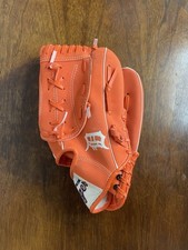 2004 Ball Park Detroit Tigers MLB Kids Junior Orange Baseball Glove RHT
