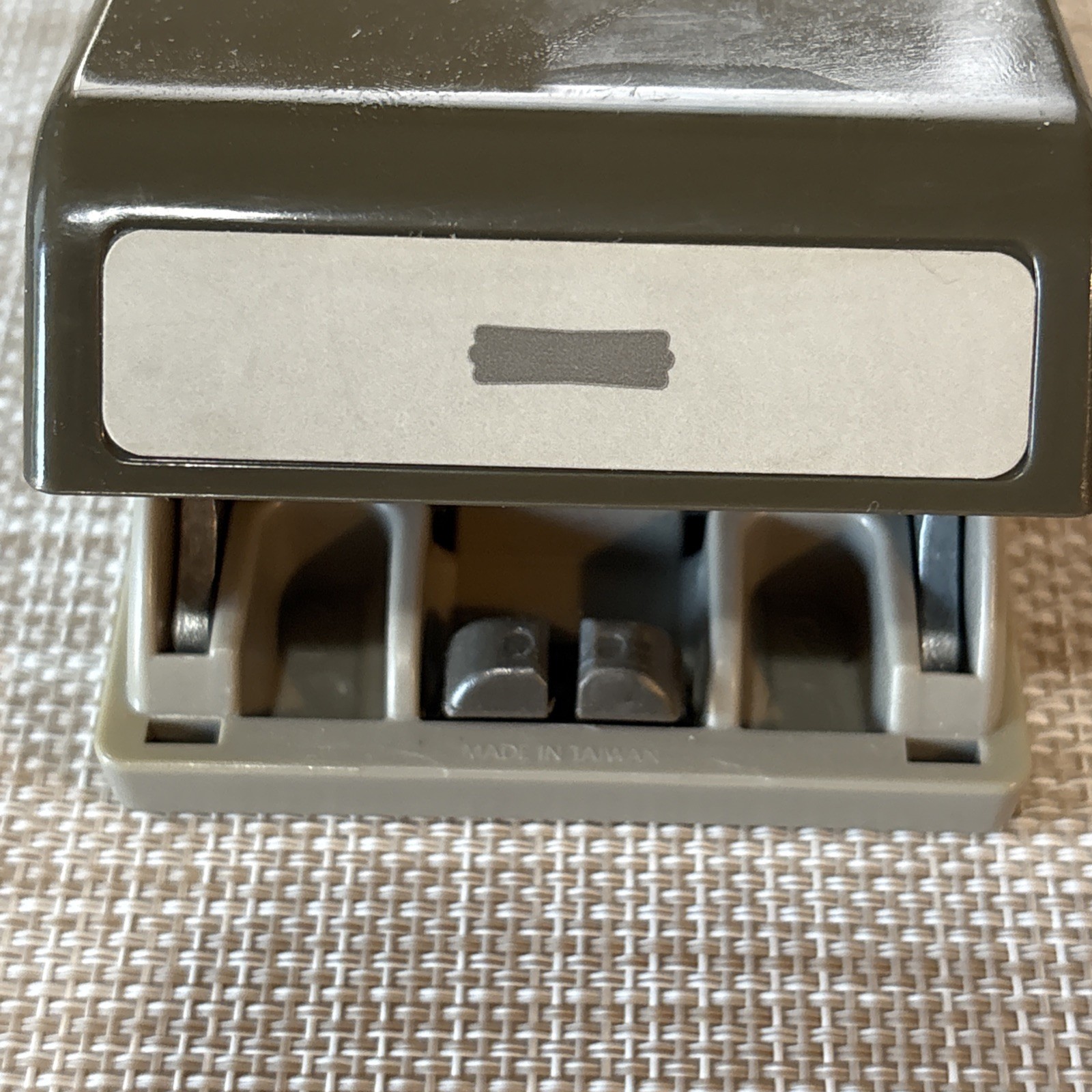 Stampin Up Modern Label Paper Punch