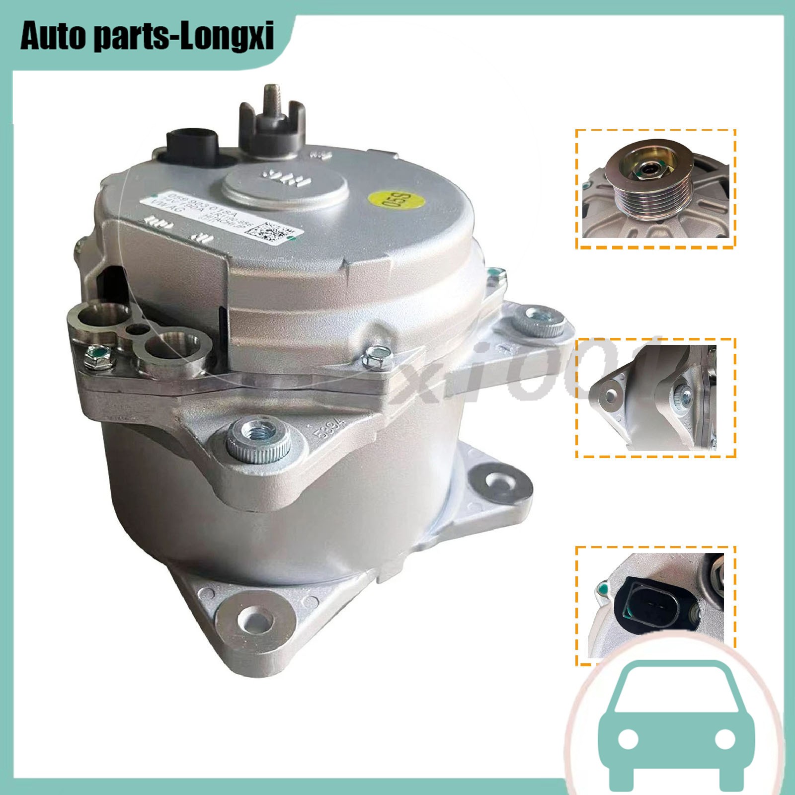 For Bentley Continental 2006-12 Flying Spur,2006-10 GT GTC Alternator 07C903021J