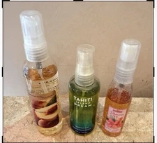 BATH BODY WORKS Tahiti Island Dream Mist Plumeria & Sparkling Peach Body Splash