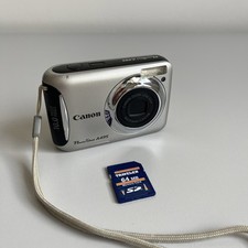 Canon PowerShot A495 Digitalkamera | Silber | 10 MP | 3-fach opt. Zoom | Retro