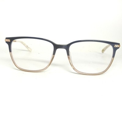 Ted Baker London TFW008 BLU Eyeglasses Frames Blue Rose Gold 53-17-135 21918