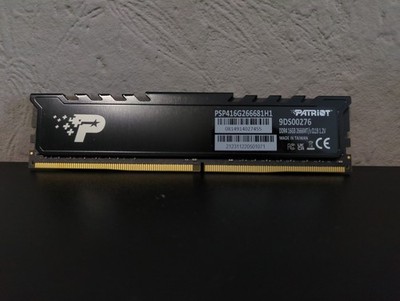 Patriot Signature Line Premium UDIMM 16GB RAM, DDR4-2666, CL19-19-19-43, 1R