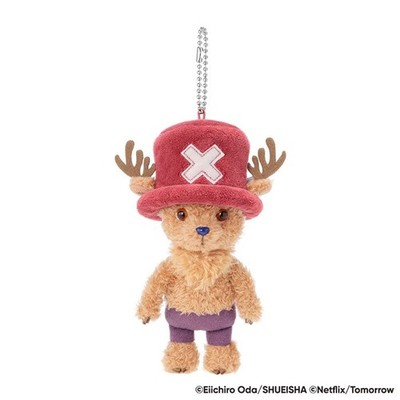 Monchhichi Tony Tony Chopper Keychain Plush ONE PIECE Netflix
