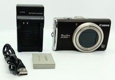 Canon PowerShot SX200 IS Compact Digital Camera Tested Working Seller Japan