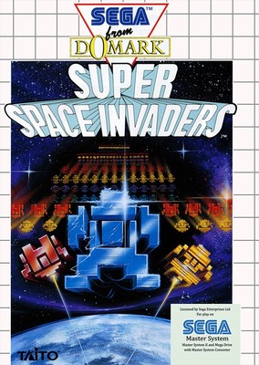 SEGA Master System - Super Space Invaders mit OVP sehr guter Zustand