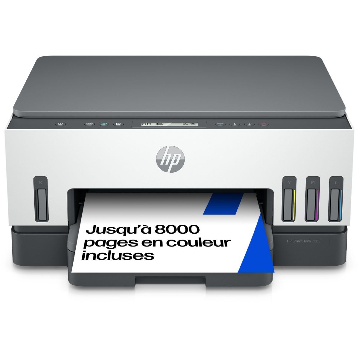 Imprimante jet d'encre HP Smart Tank 7007 multifonction scanner copie couleur