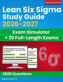 Lean Six Sigma Study Guide: Complete Review + 2600 ... | Buch | Zustand sehr gut