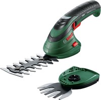 Bosch Isio Akku-Gras- & Strauchschere 3,6 V (0600833108) – Set Mit 2 AufsäTzen