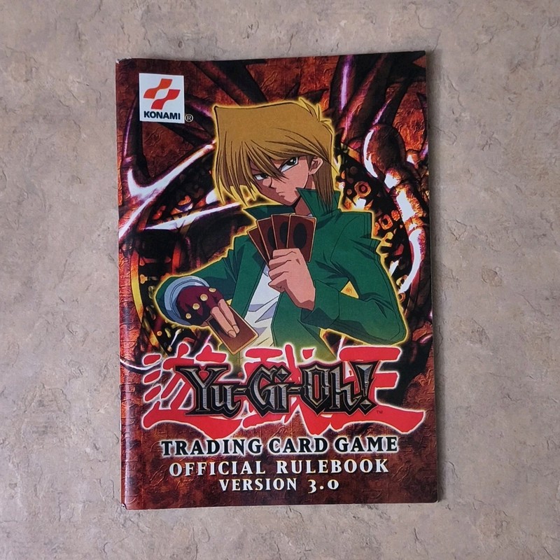 Konami Yu-Gi-Oh! Trading Card Game Official Rulebook Version 3.0 Joey Wheeler