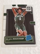 2022 Panini Donruss Optic MarJon Beauchamp #210 (RC) - Milwaukee Bucks - Sixers!