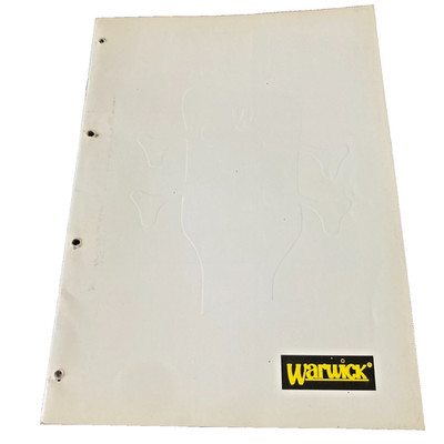 WARWICK Offizieller Katalog 1998