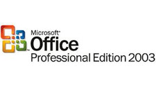 Microsoft Office Professional Ed 2003 Home Use Full CD-ROM Word Excel Powerpoint