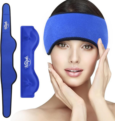 Headache Ice Pack Migraine Ice Head Wrap, Reusable Head Cold Pack Forehead Ice P