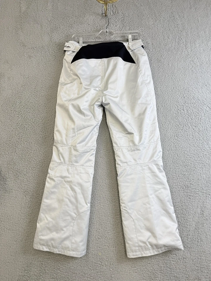 Pantalones de nieve Marker para mujer 6P Petite blancos aislados esquí snowboard evolución cálidos Foto 2 de 4