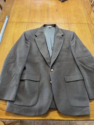 Vintage Hunt Valley 100% Camel Hair Blazer Jacket Mens 42R USA Made (0645-11)