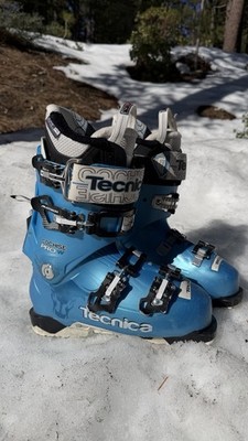 Tecnica Mach Sport HV 100 Ski Boots - Blue, Size ~24/24.4 290mm Mondo
