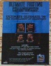 2010 Topps UFC Frye Vs Abbott UFC Ultimate Ultimate 96 Poster Card!!
