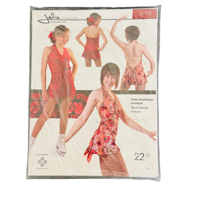 2790 Jalie Misses Girls Crossover Halter Figure Skating Dress Pattern All  Sizes