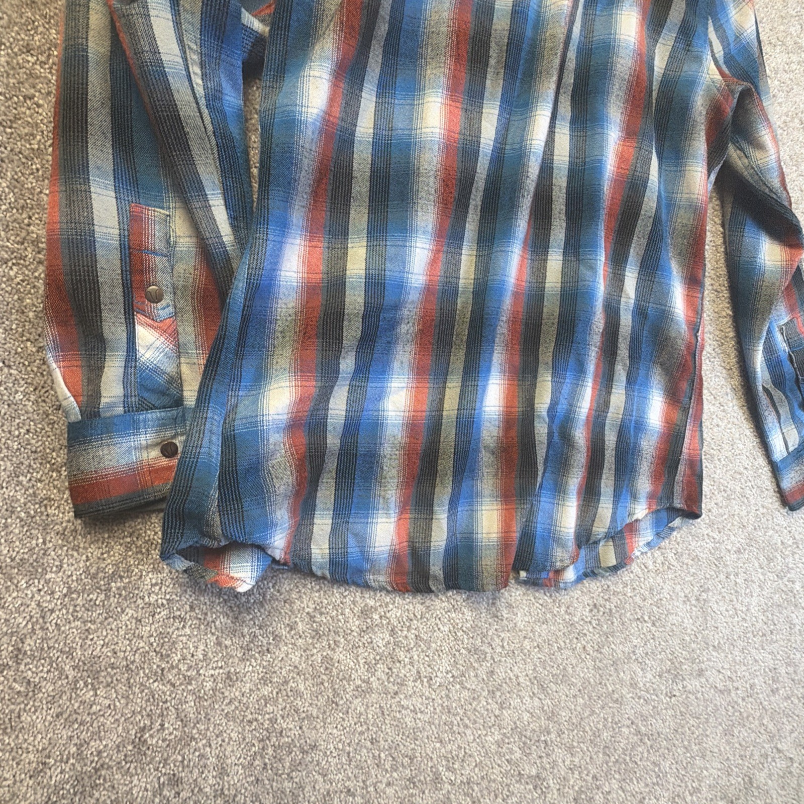 volcom workwear flannel small - image 15