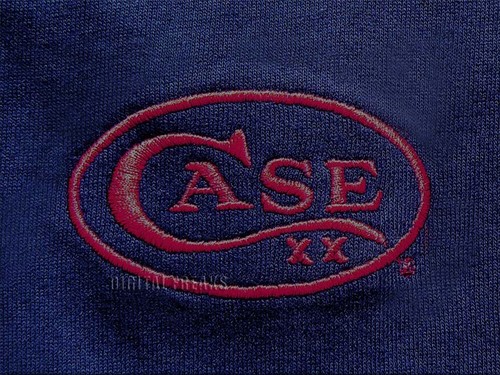 Case xx Navy Blue Long Sleeve Medium T-Shirt Henley Cotton Jersey 52456 - Bild 2 von 4