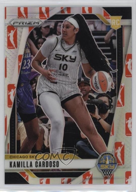 2024 Panini Prizm WNBA WNBA Logo Prizm Kamilla Cardoso #93 Rookie RC