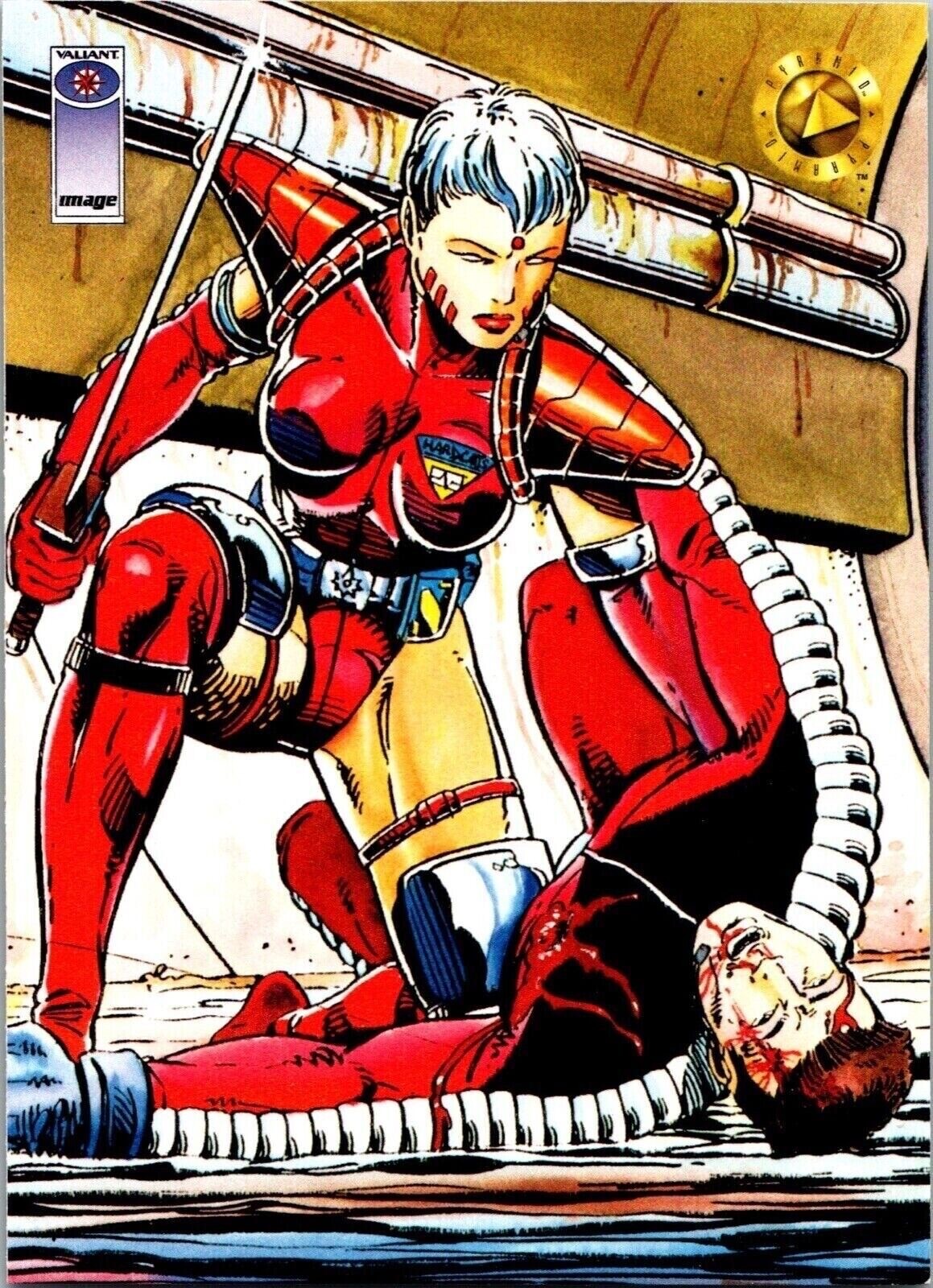 1993 Flatline 59 Deathmate Valiant The Upper Deck Trading Card CCG