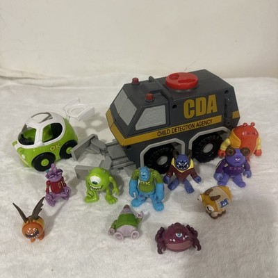 Imaginext Monsters University Mikes Car CDA Truck Figures Lot