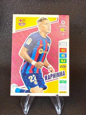 Raphinha #68 2022-23 Panini Adrenalyn XL La Liga -NM- BARCELONA