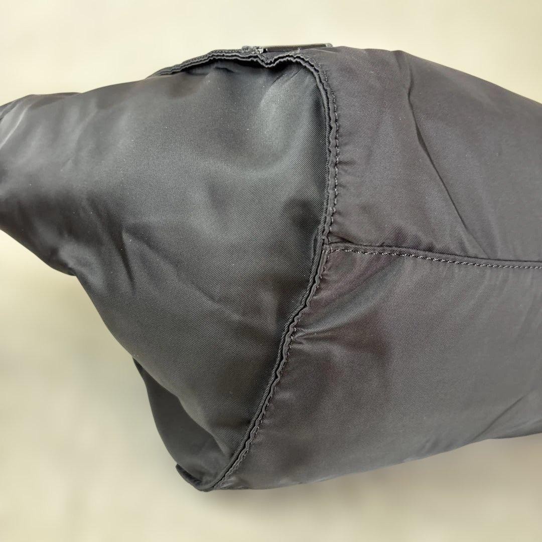 Diesel Big Tote Bag Logo Line 2 Way Nylon Black Womens Auth From Japan RIN thumbnail 21