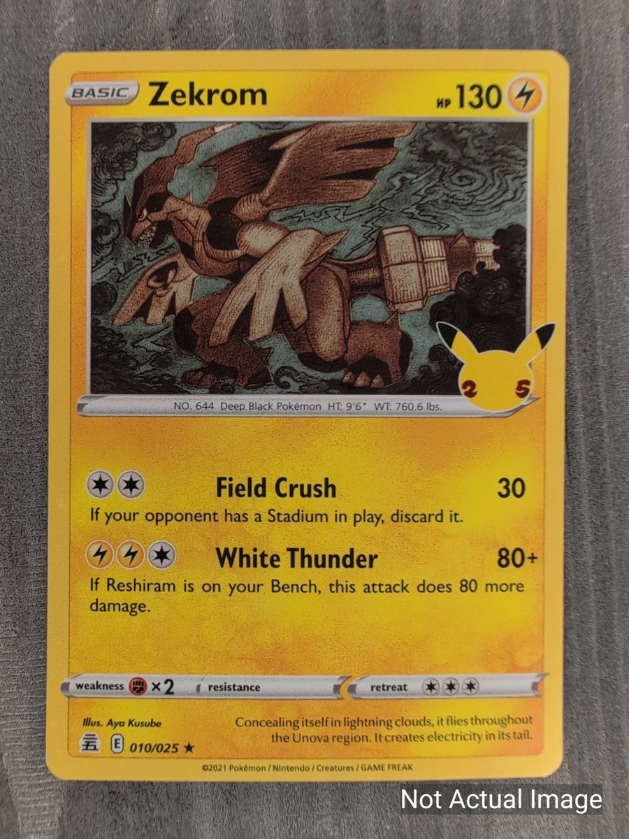 Zekrom 010/025 Celebrations for sale | eBay
