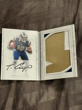 Pharoh Cooper National Treasures Booklet Patch Auto Autograph #66/99