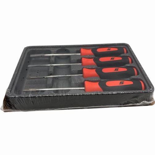Snap On Tools Mini Pocket Screwdriver Set 4 piece Orange 6 inch - Picture 13 of 24