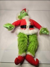 Vintage Dr. Suess How the Grinch Stole Christmas Jim Carey Talking Doll