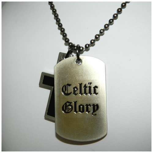 Colgante Cruz Celta Perro Etiqueta Irish Products Celtic Glory Ireland 8061 - Imagen 2 de 4