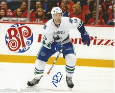 Vancouver Canucks Nick Bonino Autographed Signed 8x10 Photo COA B