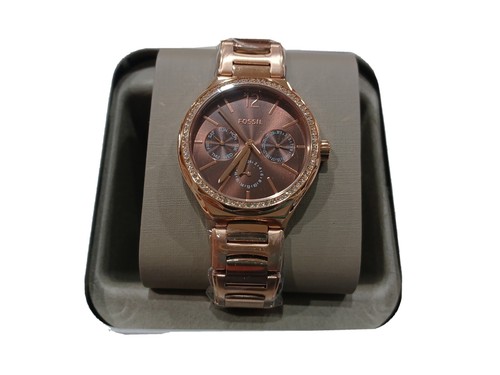 Fossil Eevie Rose Gold Stainless Steel 