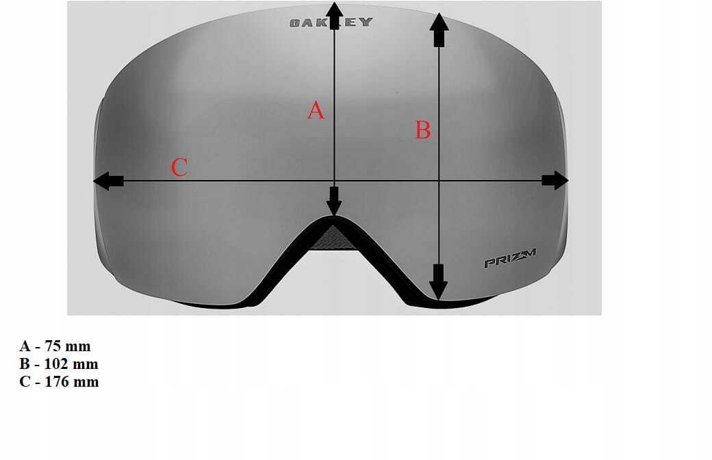 Ski Goggles Oakley Flight Deck L Matte White Prizm Clear Ski Goggles Oakley Flight Deck L Matte White Prizm Clear