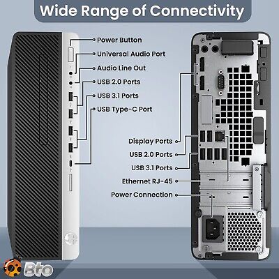 HP Desktop Computer PC Intel i5, i7 32GB Ram 1TB SSD 2TB HDD HP Desktop Computer PC Intel i5, i7 32GB Ram 1TB SSD 2TB HDD