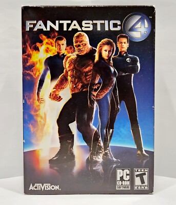 Fantastic Four (PC CD) New US Retail Store Boxed Edition Sealed