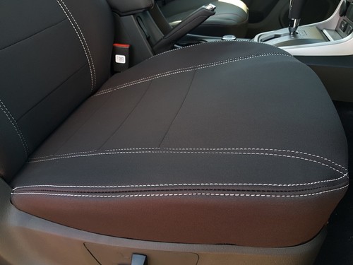 FITS Holden Colorado RG Front and Rear Neoprene Seat Covers LS LS –X LT LTZ Z71 - Picture 11 of 12