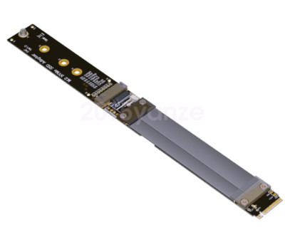 M.2 Key M Extender Cable Adapter PCI-E 4.0 x4 support NVMe SSD