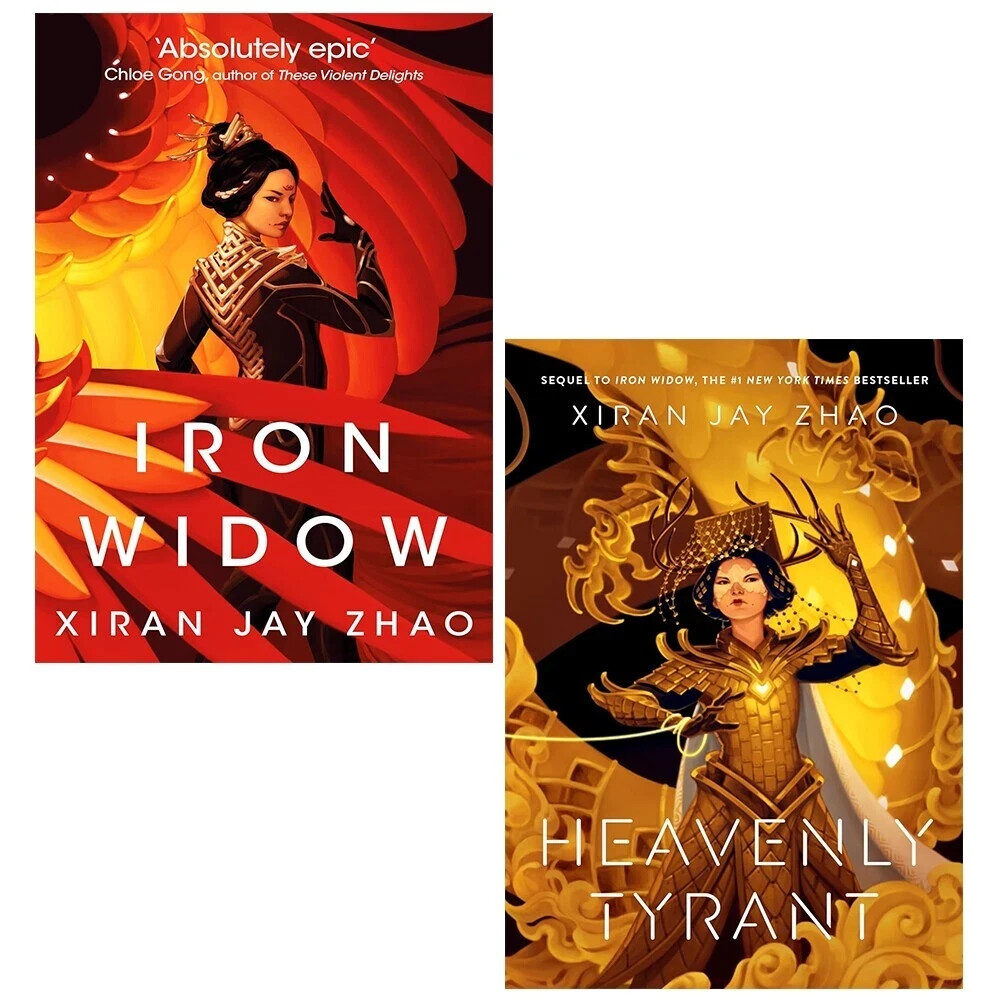 Iron Widow Series 2 Books Collection Set by Xiran Jay Zhao Heavenly Tyrant (HB)