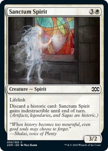Sanctum Spirit - Foil x1 - Double Masters - NM-Mint, English - Double Masters