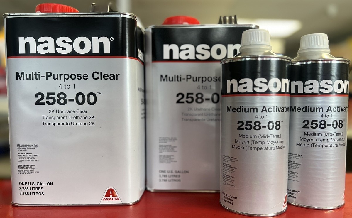 NASON SelectClear 258-00 activator 258-08 Urethane Multi