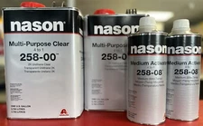 NASON SelectClear 258-00 activator 258-08 Urethane Multi-Panel Clearcoat 2 Kits