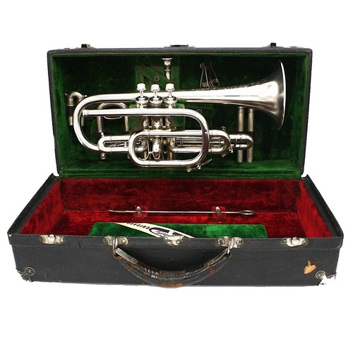 YAMAHA YCR-335S Silver Cornet Trumpet Case | eBay