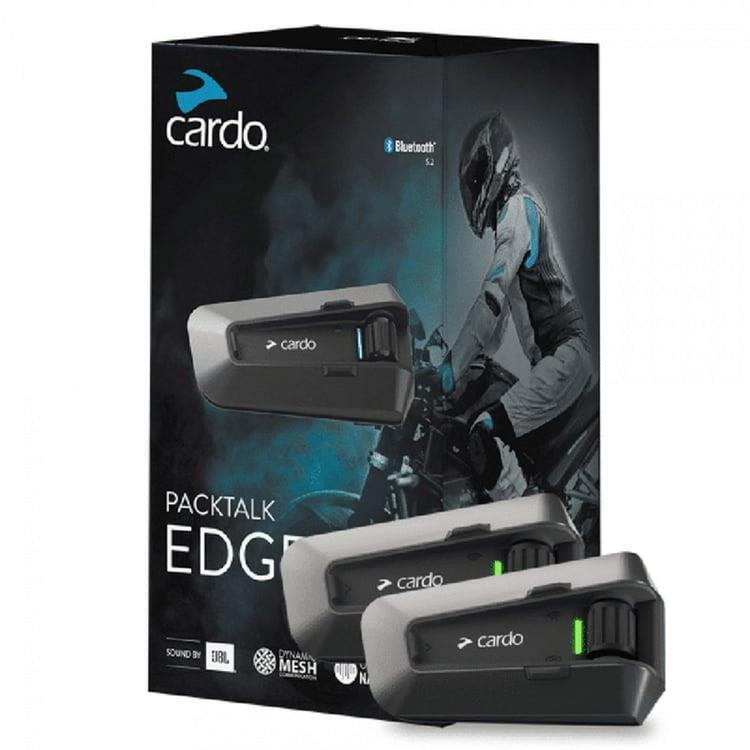 Cardo Packtalk Edge Duo Headset Motorcycle Intercom Scala Rider