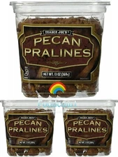 3 Packs Trader Joe’s Pecan Pralines 13 oz Each Pack